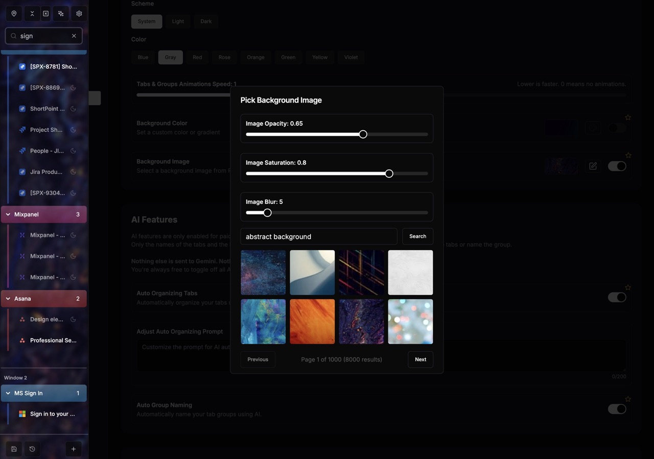 Keyboard Navigation Demo